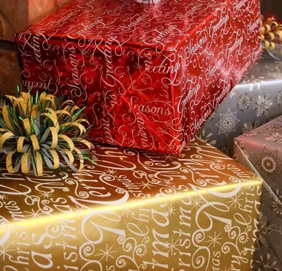 Christmas Wrapping Paper Sheets